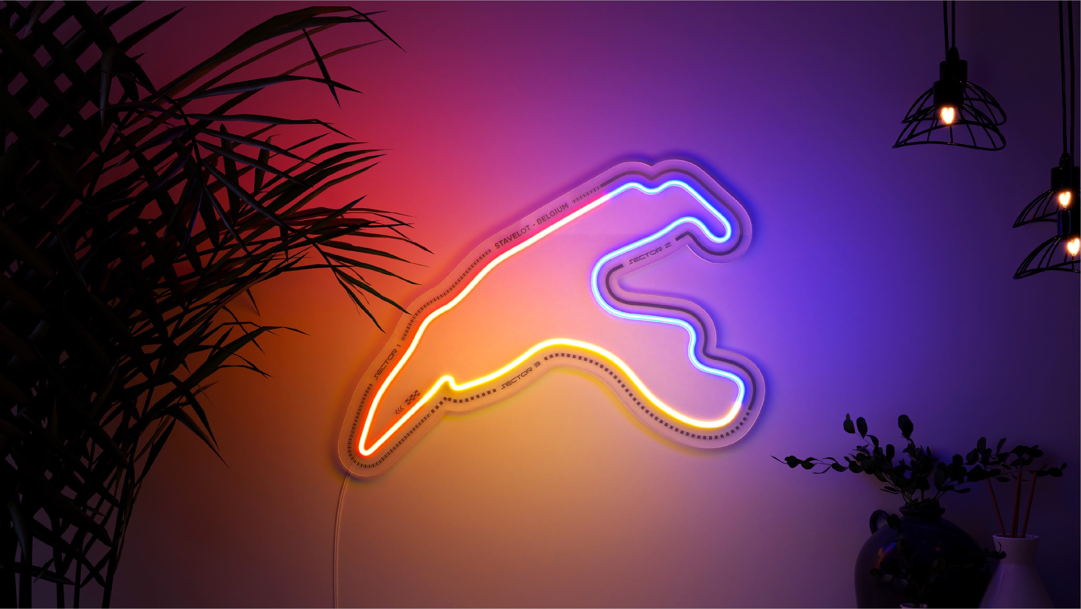 Neon Tracks - Circuit de Spa-Francorchamps - Belgium - Neon Tracks