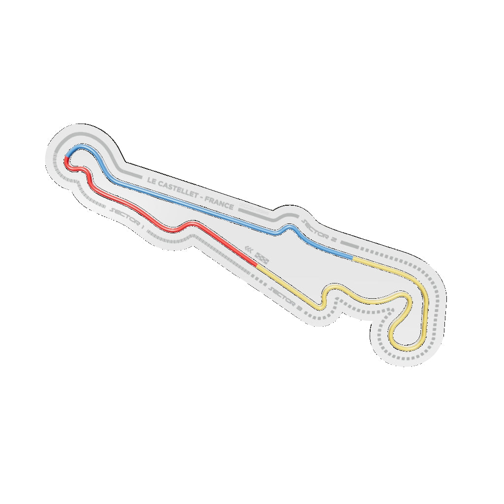 LE CASTELLET - FRANCE | SECTOR MAP - LARGE