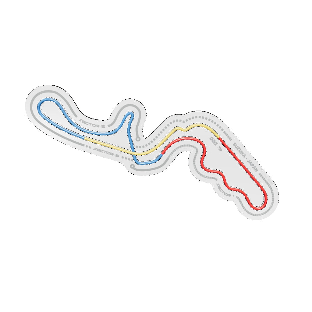 SUZUKA - JAPAN | SECTOR MAP - LARGE